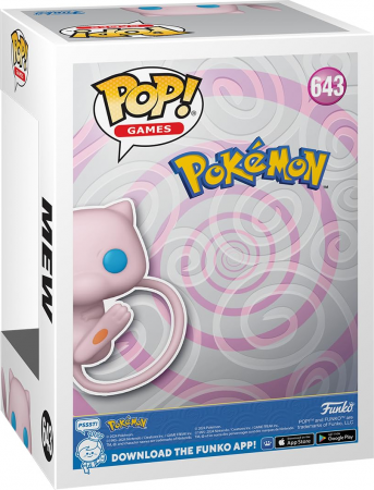 Колекційна фігурка Funko POP! Pokemon: Mew (5908305247180) | Фото 4
