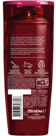 Шампунь L'Oreal Paris Elseve Аргінін+Амінексил для ослабленого волосся 250мл (3600523897896) | Фото 2