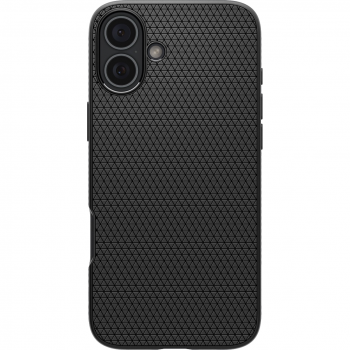 Чохол Spigen для APPLE iPhone 16 Plus, Liquid Air, Matte Black (ACS08066) | Фото 1