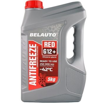 Антифриз Belauto Червоний Antifreezee G12+ Red 5кг. (AF1550) | Фото 1