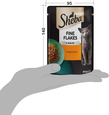 Sheba З індичкою в желе 85 г (4770608257231) | Фото 4
