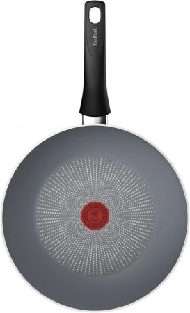 Купить сковороду Сковорода ВОК TEFAL Halo, 28см, сірий (C3121953) | Фото 4