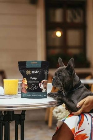 Savory для здорового росту цуценят, ягня та обліпиха 200 г (4820232631379) Savory для здорового росту цуценят, ягня та обліпиха 200 г (4820232631379) | Фото 5