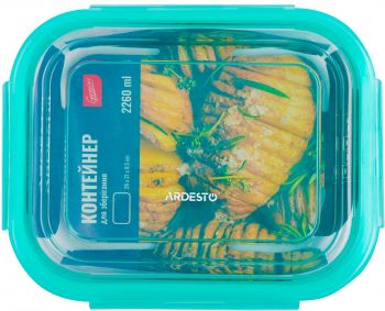 Контейнер для зберігання ARDESTO Gemini 2260 мл, прямокутний (AR1226RB) | Фото 7