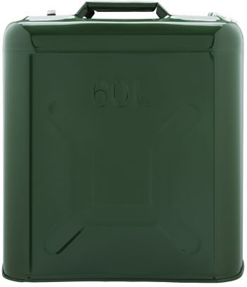 Каністра 2E паливна вертикальна 60л метал, зелений (2E-JCM60S) | Фото 2