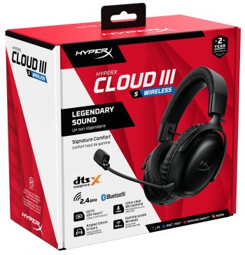 Ігрова гарнітура HyperX Cloud III S Black (A59YZAA) Ігрова гарнітура HyperX Cloud III S Black (A59YZAA) | Фото 7