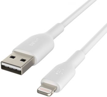 BELKIN USB-A - Lightning, 2m, PVC, white (CAA001BT2MWH) | Фото 3
