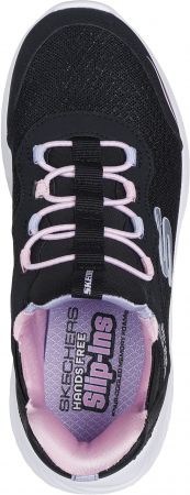 Кросівки для дівчаток Skechers Slip-Ins: Bounder-Simple Cute 303585L BLK 33.5 (2 US) чорні Кросівки для дівчаток Skechers Slip-Ins: Bounder-Simple Cute 303585L BLK 33.5 (2 US) чорні | Фото 4