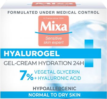 Крем MIXA Hyalurogel для нормальної, зневодненої та чутливої шкіри 50мл | Фото 2