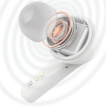 Навушники BELKIN Soundform Motion True Wireless White (AUC010BTWH) | Фото 9