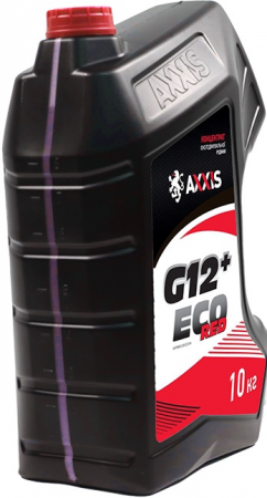 Антифриз Axxis концентрат Eco -80°C Red G12+ 10кг (AX-P999-G12R ECO10л) (48021398127) | Фото 2