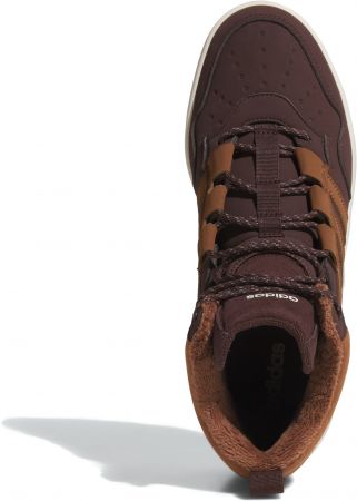 Черевики ADIDAS Hoops 4.0 Mid Winterized JQ5364 39 1/3 (6 UK) коричневі (4068803804894) | Фото 3