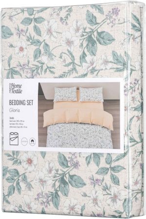 Набір постільної білизни 2,0сп ARDESTO Gloria, підковдра 200х220см, 100% бавовна, сатин, квіти (ART2022FW) | Фото 9