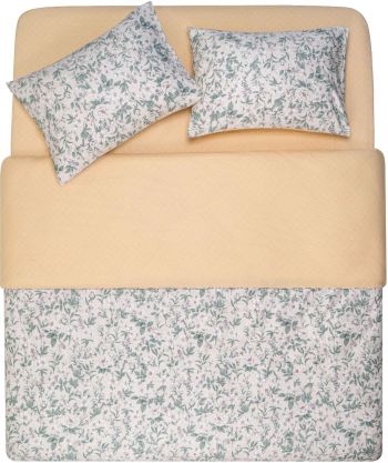 Набір постільної білизни 2,0сп ARDESTO Gloria, підковдра 200х220см, 100% бавовна, сатин, квіти (ART2022FW) | Фото 4