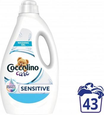 Гель для прання Coccolino Care Sensitive 1,72 л (8720181168550) | Фото 2