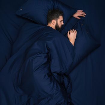 Підковдра ARDESTO Mix&Match, 200х220см, 100% бавовна, сатин, синій (ART2022DVN) | Фото 7