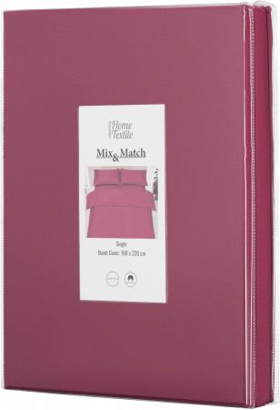 Підковдра ARDESTO Mix&Match, 160х220см, 100% бавовна, сатин, ягідний (ART1622DVR) Підковдра ARDESTO Mix&Match, 160х220см, 100% бавовна, сатин, ягідний (ART1622DVR) | Фото 4