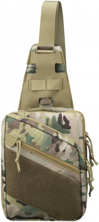 Купить туристический рюкзак Сумка-слінг 2Е Tactical, швидке відкривання, 4 відсіки, камуфляж (2E-TSBQO4C-MC) | Фото 4