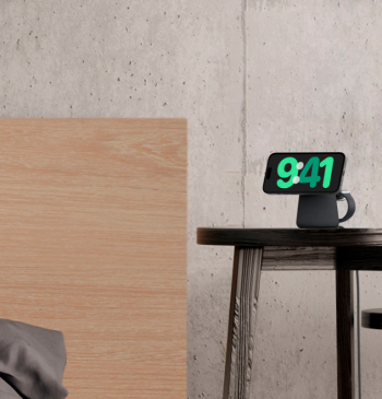 Бездротовий зарядний пристрій Belkin 2в1 MagSafe iPhone/Watch/AirPods Charcoal Mass (WIZ020VFH36) Бездротовий зарядний пристрій Belkin 2в1 MagSafe iPhone/Watch/AirPods Charcoal Mass (WIZ020VFH36) | Фото 5