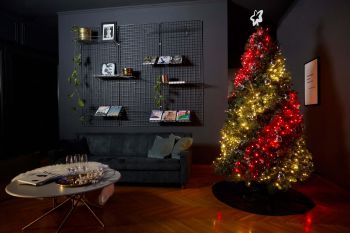 Гірлянда Smart LED Twinkly Wall RGBW 400, Gen II, IP44, 1.45м прозорий кабель (TWW400SPP-TEU) | Фото 2