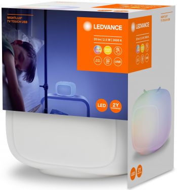 Купить декоративный светильник Нічний світильник з акумулятором OSRAM LEDVANCE NIGHTLUX TOUCH LED 2,5W Retro TV, micro-USB, RGBW (4058075602137) | Фото 4