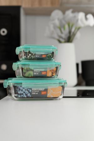 Контейнер для зберігання ARDESTO Gemini 2260 мл, прямокутний (AR1226RB) | Фото 2