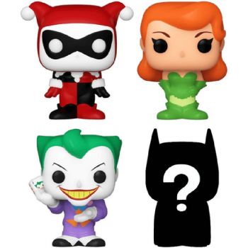 Колекційна фігурка Funko POP (Bitty): DC - Harley Quinn 4pk (889698713139) | Фото 1