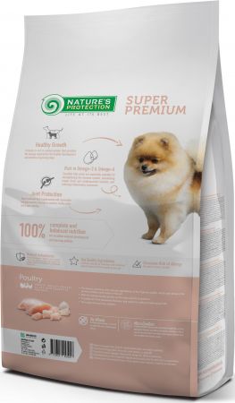 Сухий корм для цуценят малих порід Nature's Protection Mini Junior Small Breeds 7.5 кг (NPS45725) | Фото 1