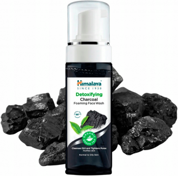 Детокс-пінка для вмивання Himalaya з вугіллям та зеленим чаєм 150мл | Фото 2