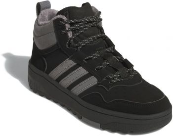 Черевики дитячі ADIDAS Hoops 4.0 Mid Winterized J JQ7903 38.5 (5.5 UK) чорні (4068803801817) | Фото 5