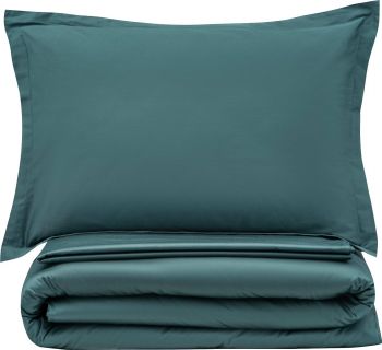 Простирадло на резинці ARDESTO Mix&Match, 160х200+30см, 100% бавовна, сатин, зелене (ART1620FSE) Простирадло на резинці ARDESTO Mix&Match, 160х200+30см, 100% бавовна, сатин, зелене (ART1620FSE) | Фото 6