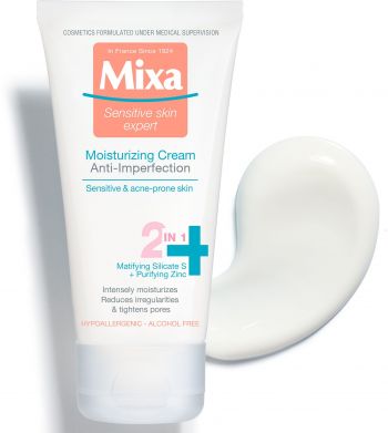 Крем MIXA Anti-imperfection для чутливої шкіри обличчя 50 мл Крем MIXA Anti-imperfection для чутливої шкіри обличчя 50 мл | Фото 3