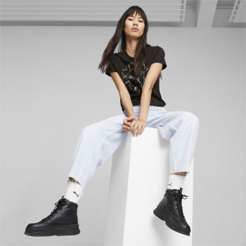 Черевики жіночі Puma Mayra 392316-02 38 (5 UK) чорні (4099683252956) | Фото 8