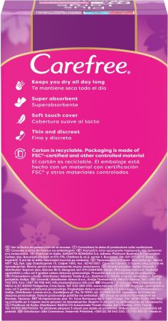 Щоденні гігієнічні прокладки CAREFREE Plus Large (3574661487540) | Фото 3