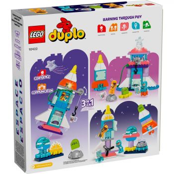Конструктор LEGO DUPLO Town Пригоди на космічному шатлі 3в1 (10422) | Фото 1