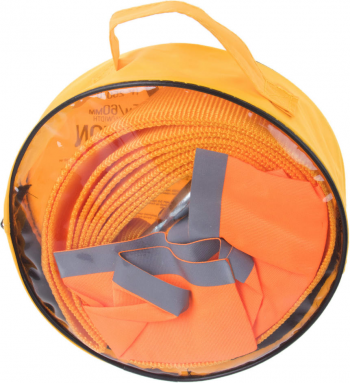 Трос буксирувальний Vitol 6т 60мм * 5м 2 гака Помаранчевий (ТР-250-6-3) Трос буксирувальний Vitol 6т 60мм * 5м 2 гака Помаранчевий (ТР-250-6-3) | Фото 4