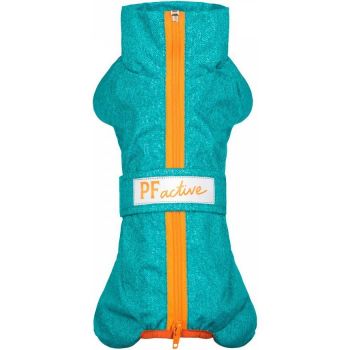 Комбінезон для такс Pet Fashion Rain розмір S2 бірюзовий | Фото 1