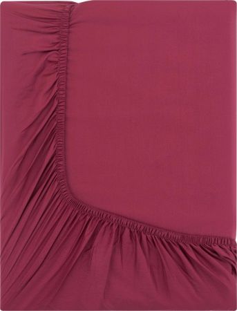 Простирадло на резинці ARDESTO Mix&Match, 160х200+30см, 100% бавовна, сатин, ягідний (ART1620FSR) | Фото 5