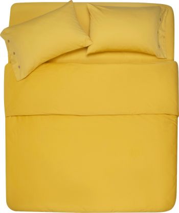 Простирадло на резинці ARDESTO Mix&Match, 160х200+30см, 100% бавовна, сатин, сонячна (ART1620FSS) | Фото 6