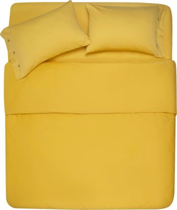 Простирадло на резинці ARDESTO Mix&Match, 180x200+30см, 100% бавовна, сатин, сонячний (ART1820FSS) | Фото 6