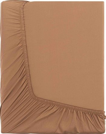 Простирадло на резинці ARDESTO Mix&Match, 160х200+30см, 100% бавовна, сатин, шоколад (ART1620FSH) | Фото 4