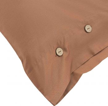 Наволочка ARDESTO Mix&Match, 50х70см, 100% бавовна, сатин, шоколад (ART5070PCH) | Фото 3