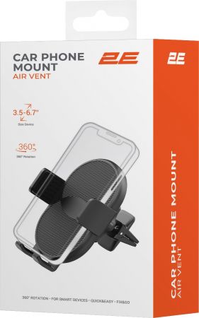 Автотримач 2Е Air vent для смартфона (2E-WCQ01-13) | Фото 7
