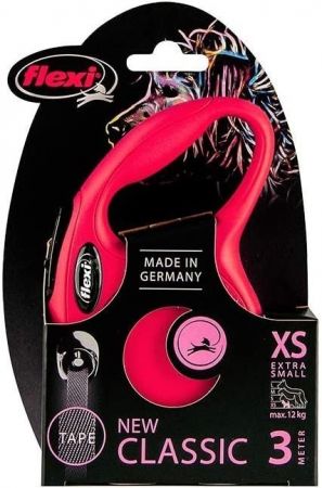 Повідець-рулетка Flexi New Classic XS 3 м Червоний (4000498023105) | Фото 6