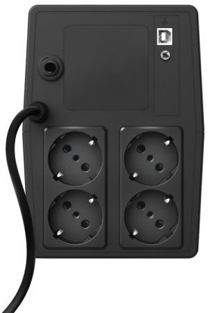 ДБЖ TRUST Paxxon 1000VA UPS Black (23504_TRUST) ДБЖ TRUST Paxxon 1000VA UPS Black (23504_TRUST) | Фото 4