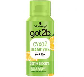 Купить шампунь для волос Got2b Сухий шампунь extra fresh mini 100 мл (4015100204988) | Фото 1