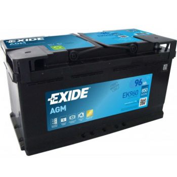 Автомобільний акумулятор Exide 96Ah-12v AGM, R+, EN850 (52371370479) | Фото 1