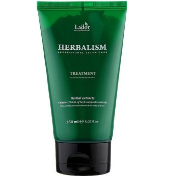 Трав'яна маска для волосся з амінокислотами LADOR Herbalism Treatment, 150мл (8809181935505) | Фото 1