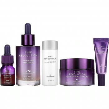 Подарунковий набір Missha Time Revolution Night Repair Special Set 5x (8809747929795) | Фото 1