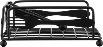 Серветниця ARDESTO Midori 18х18х7см, металл, чорний (AR0906B) | Фото 4